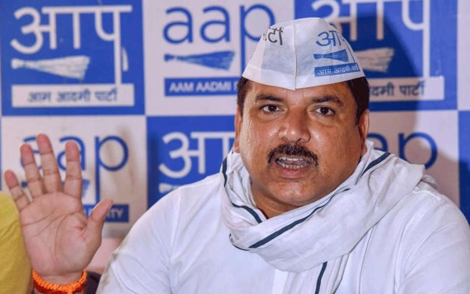 AAP submits petition to Rajya Sabha chairman seeking termination of seven MPs who quit party
