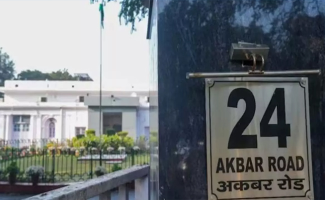 Congress gets final eviction notices for Akbar Road, Raisina Road offices