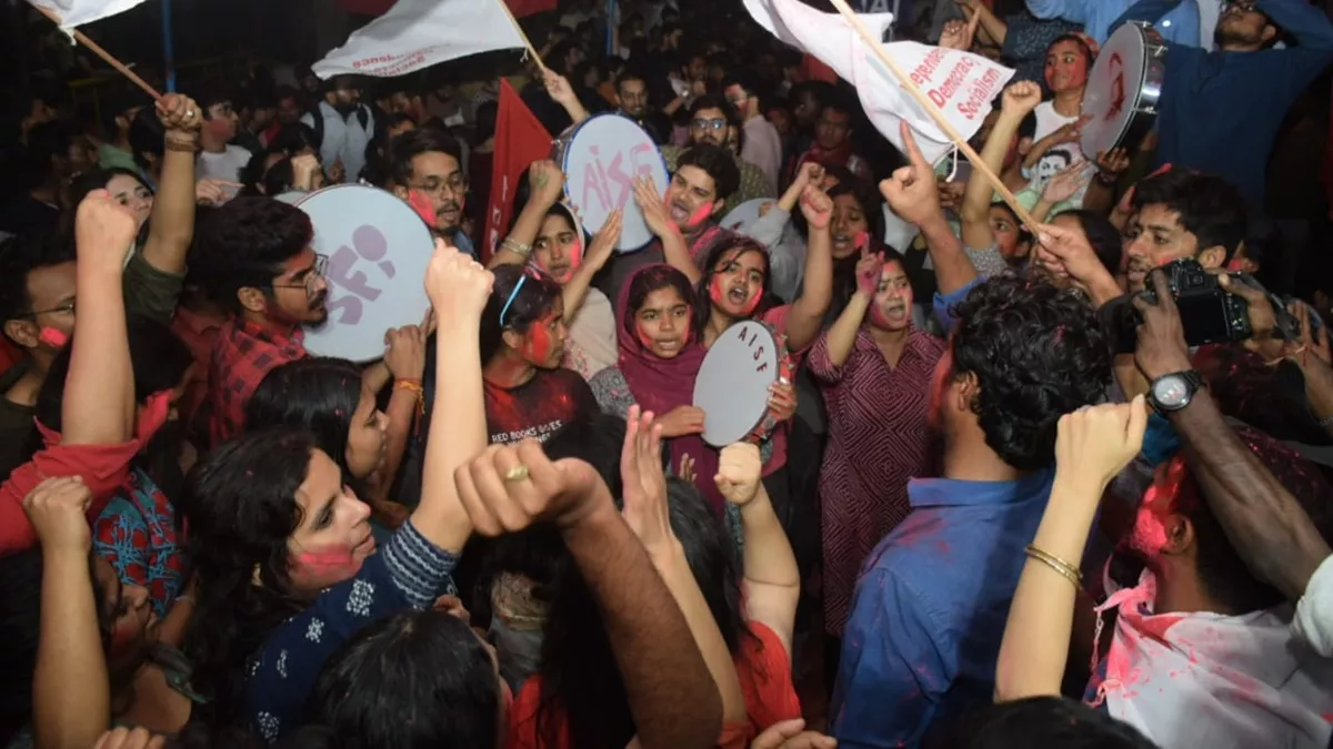 Left bags all four posts in JNUSU elections, dashes ABVP hopes in major turnaround