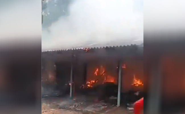 Six killed, two injured in fire accident at crackers manufacturing unit in Andhra