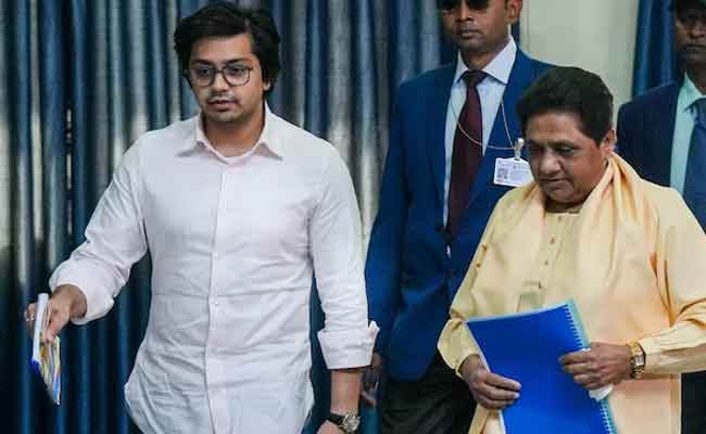 Mayawati's nephew Akash Anand booked in Sitapur for poll code violation
