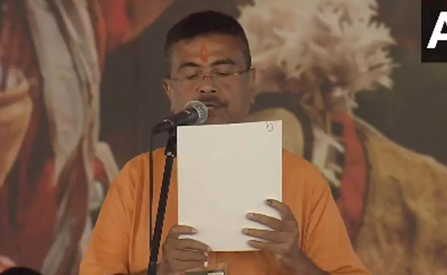 Suvendu Adhikari takes oath as first BJP CM of West Bengal