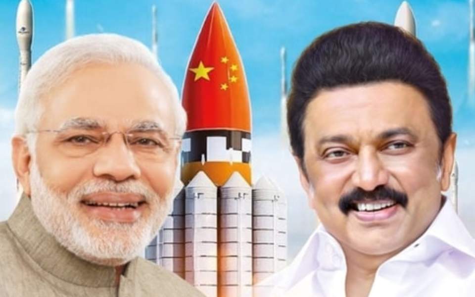 'Designer's mistake,' says DMK leader Anitha Radhakrishnan on 'China flag' in rocket advertisement