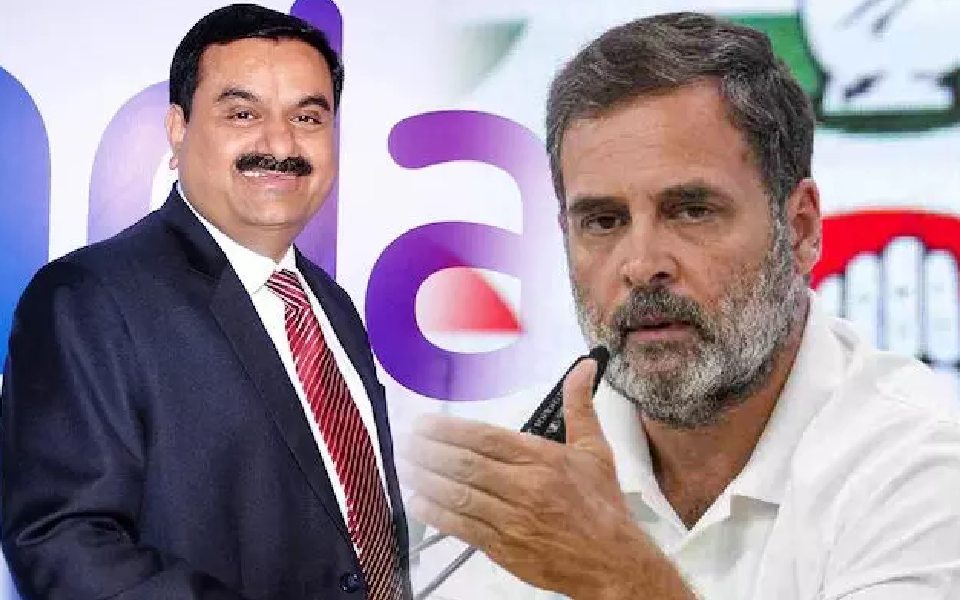 'Premium yours, benefit for...': Rahul's dig at LIC over investment in Adani group