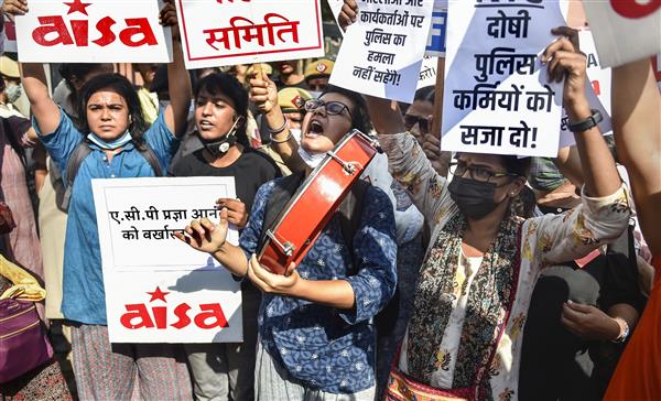 AISA alleges Delhi police personnel sexually assaulted 2 women students during protest