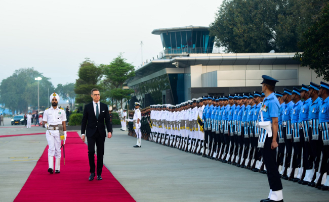 Finland's President Stubb kicks off 4-day visit to India; trade, innovation top agenda