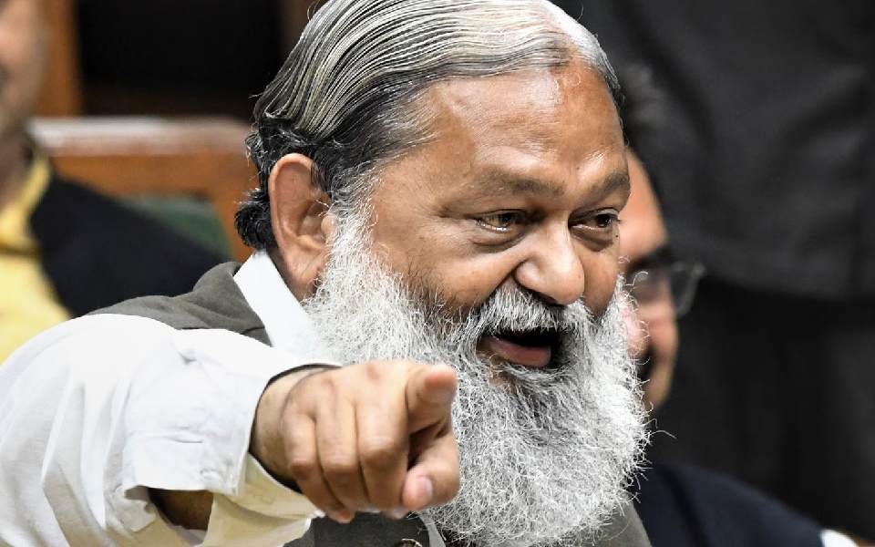 Haryana minister Anil Vij threatens fast unto death over officials 'not complying with his orders'