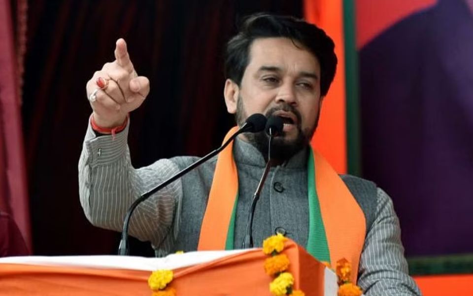 Congress 'wants to give property of your children to Muslims': Union Minister Anurag Thakur