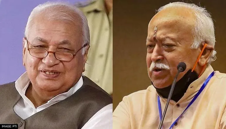 Kerala Governor Arif Mohammed Khan meets RSS chief