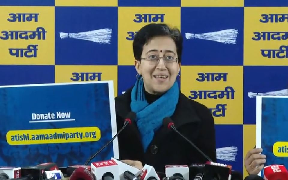 Delhi CM Atishi launches crowdfunding campaign to contest assembly polls