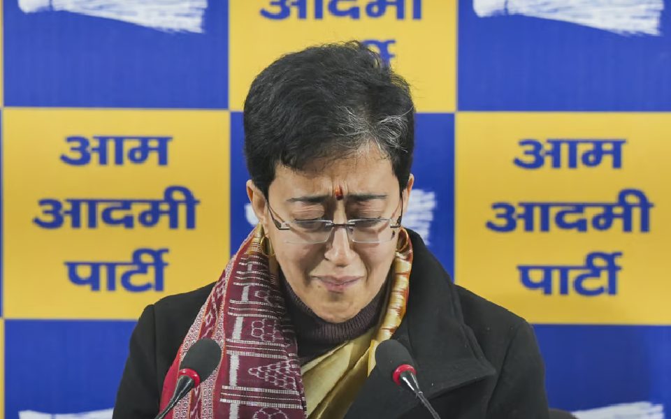 Delhi CM Atishi breaks down over BJP leader Ramesh Bidhuri's remarks targeting her