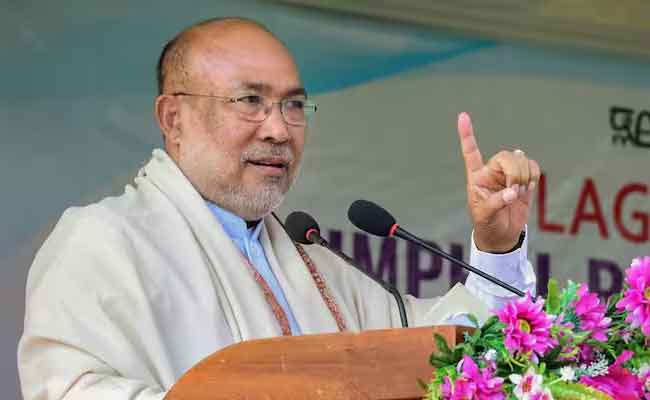 Manipur CM urges people to cast votes to save Indigenous people
