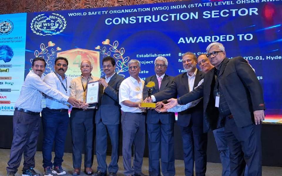 Bearys Group receives safety award for Microsoft Data Centre project