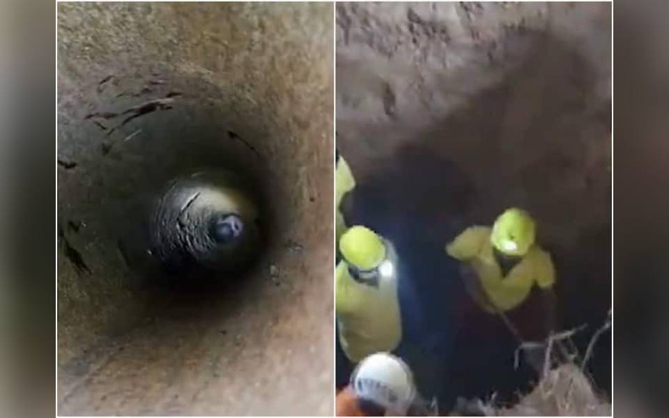 Infant stuck in Odisha bore well; rescue operations on