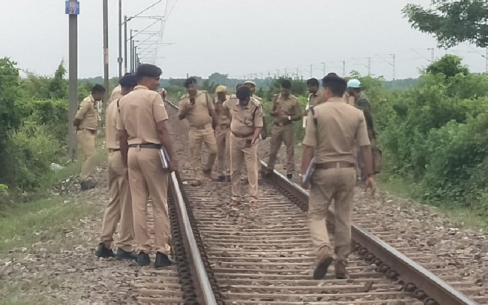 Train hits stone placed on railway track in UP, no damage reported