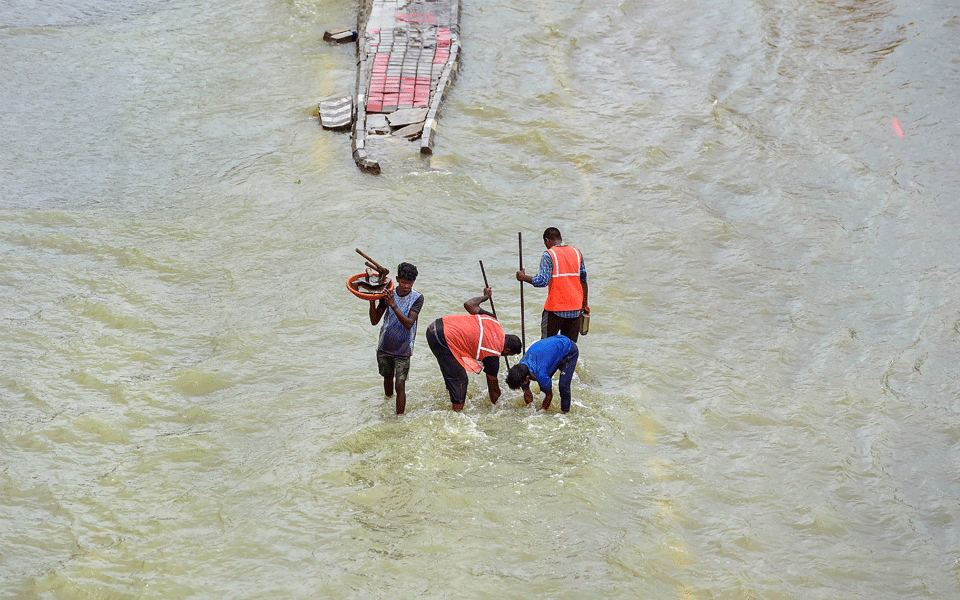 Rain and flood havoc in different parts of Karnataka