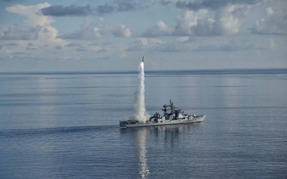 Navy successfully test-fires BrahMos missile in Bay in Bengal