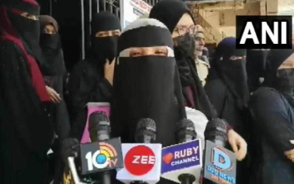 Burqa clad students in Telangana denied entry into examination hall: Students allege