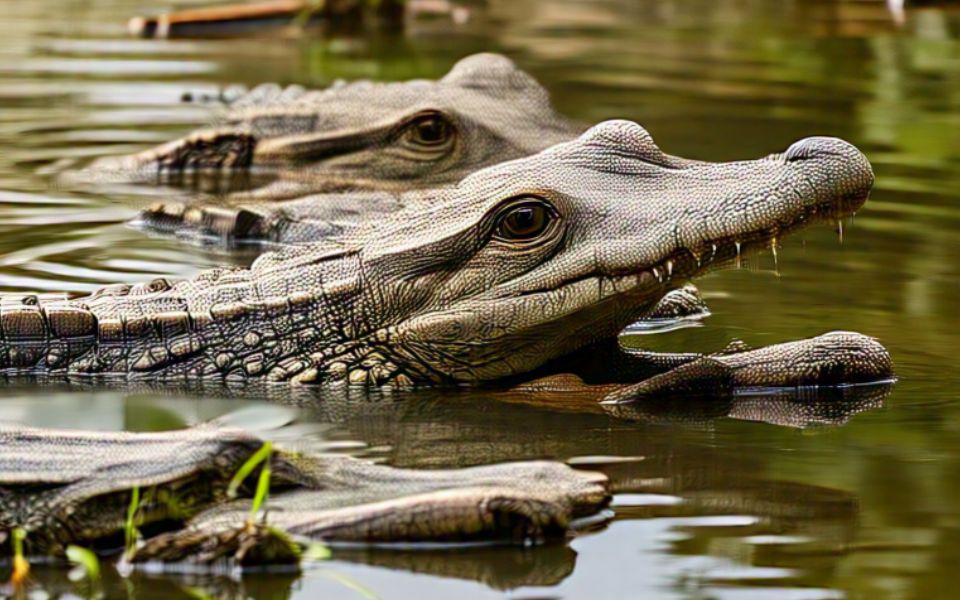 Crocodiles found in MP house during IT searches; reptiles rescued by forest dept