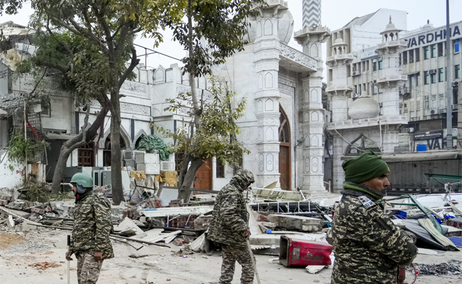 FIR filed, several detained as police probe if violence during Delhi demolition drive was planned