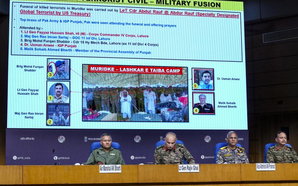 Over 100 terrorists including high-value targets killed in May 7 strikes: DGMO