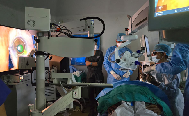 Army hospital sets 'new benchmark' in glaucoma care