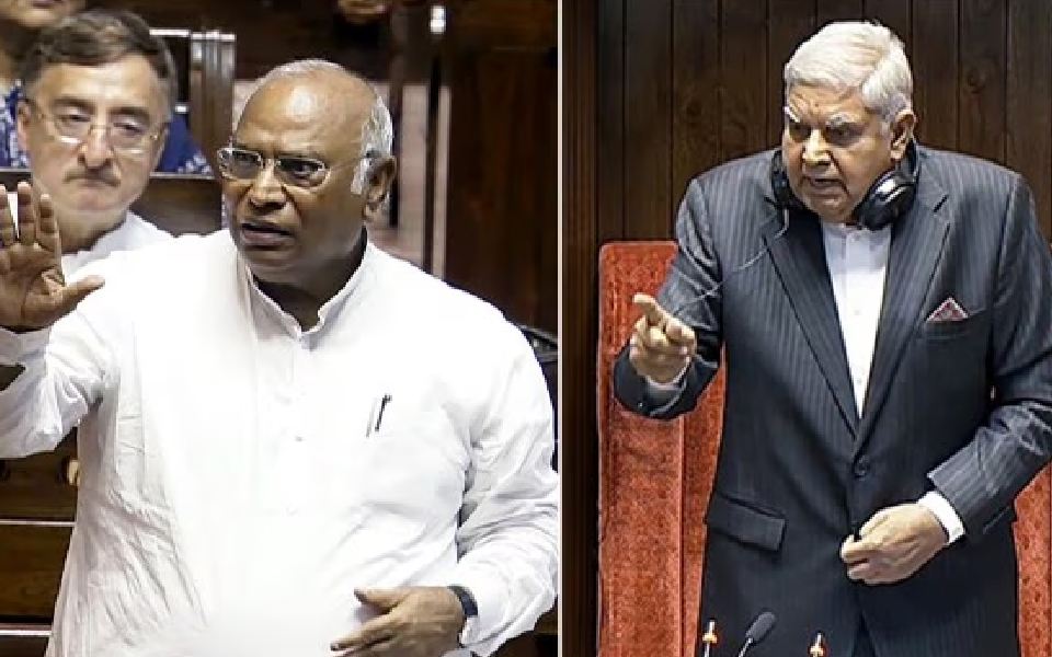 First time in history, says anguished Jagdeep Dhankhar on Kharge entering RS Well