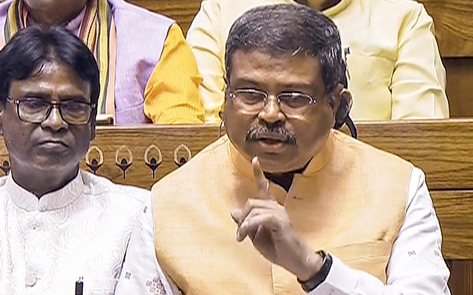 Don't create fear among Muslims, agenda won't last long: Dharmendra Pradhan to opposition in LS