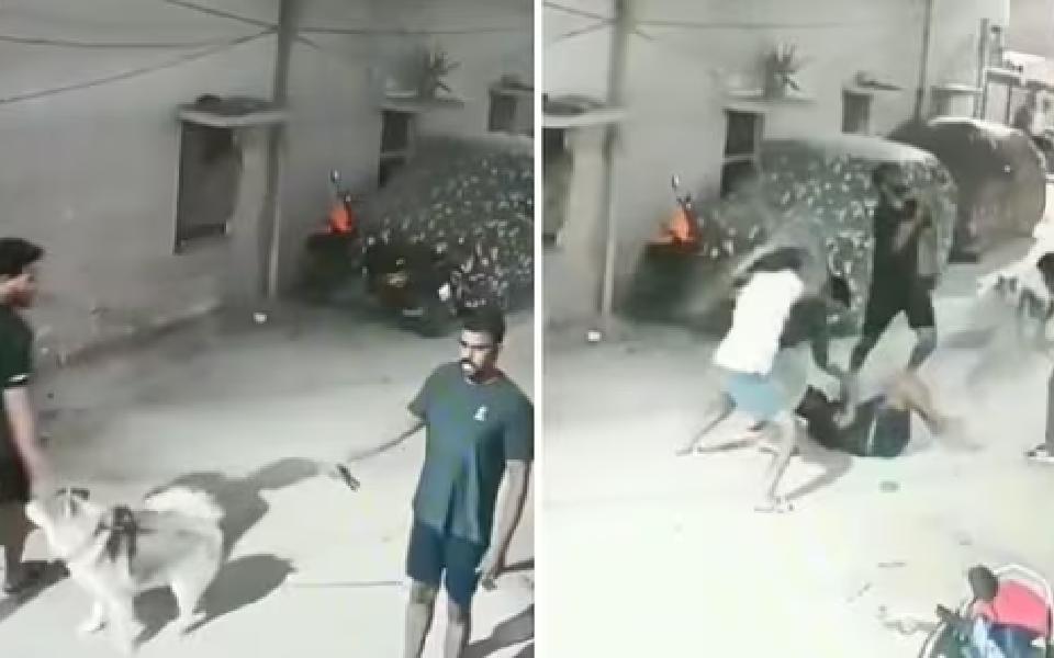 Five held for attacking family, pet dog in Hyderabad