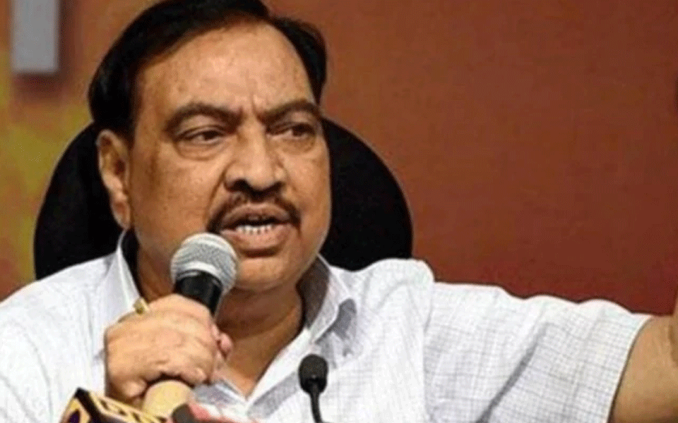 Ignoring my nomination a conspiracy by state BJP clique: Eknath Khadse