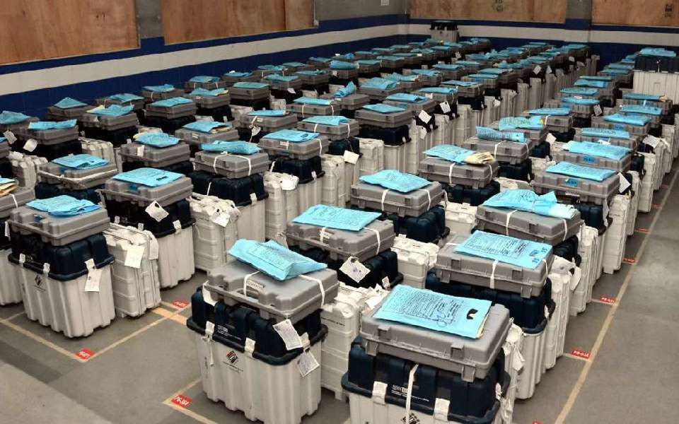 Cops, poll officials deny media report about EVM 'unlocking'; NCP (SP), Cong express concern