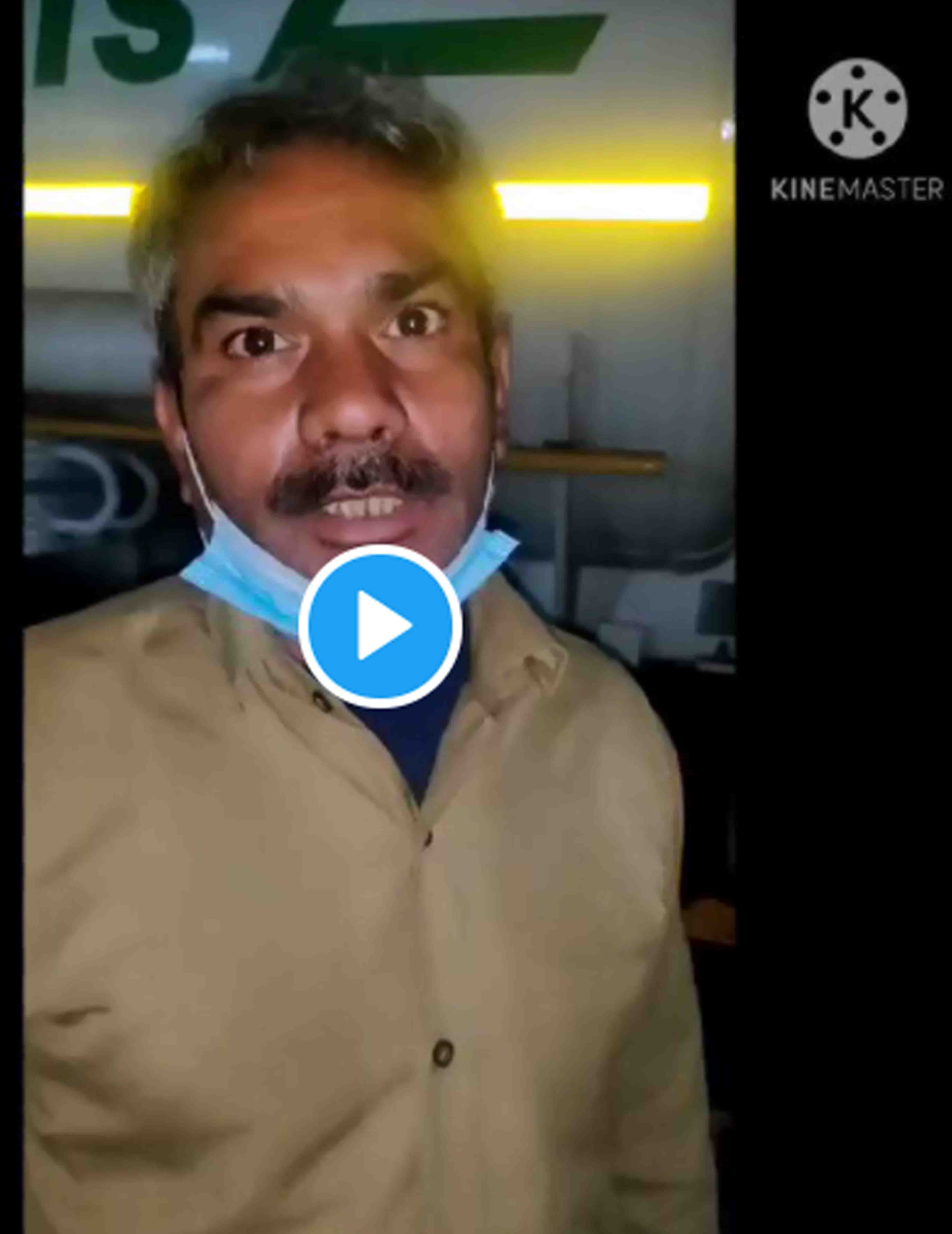 Watch: ‘Farmers did not stop us’, driver of vehicle carrying oxygen to Delhi hospital clarifies