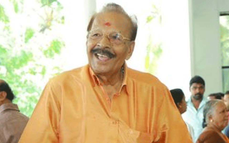 Veteran Malayalam actor G K Pillai dies at 97