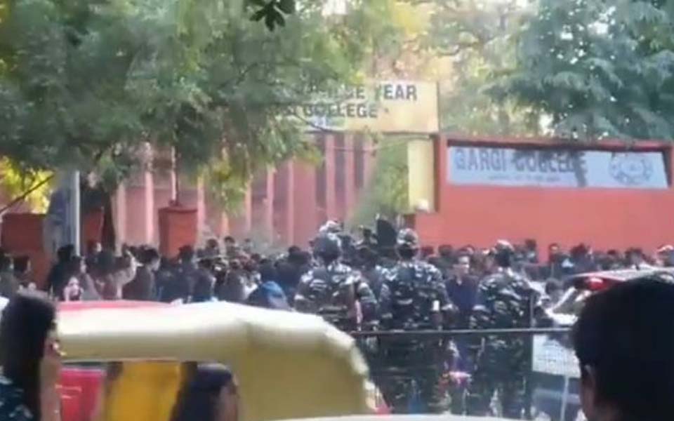 Delhi University students allege molestation during college fest