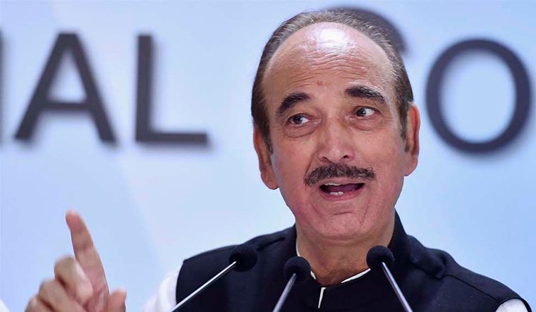 64 J-K Congress leaders quit party in support of Ghulam Nabi Azad