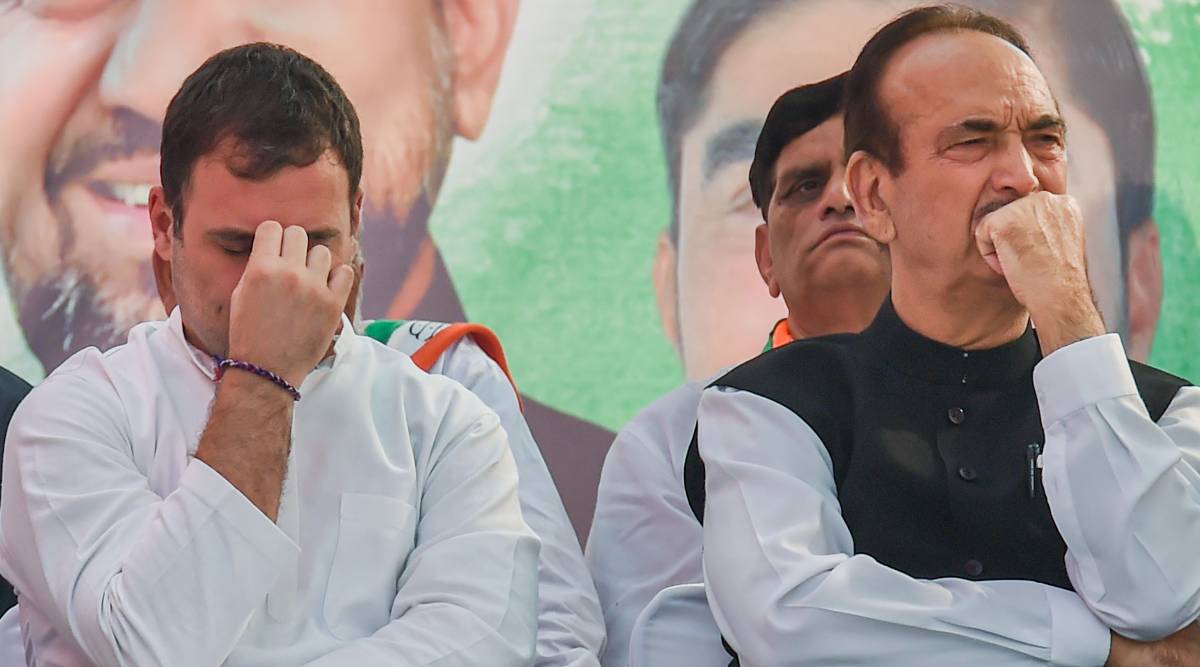 Ghulam Nabi Azad Quits Congress Says Rahul Gandhi ‘demolished Partys