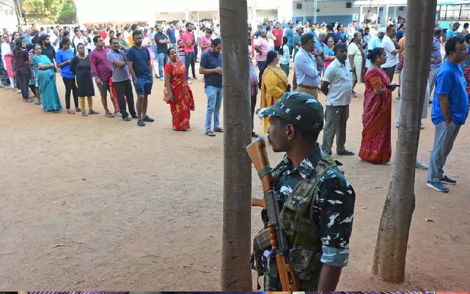 Over 63 per cent turnout in phase 2 of LS polls; Tripura records 79.46 pc, Manipur 77.32