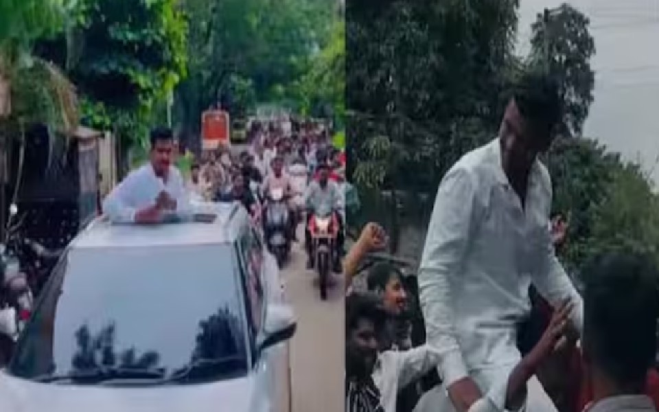 Maharashtra gangster re-arrested after he organises celebration rally for his release from jail