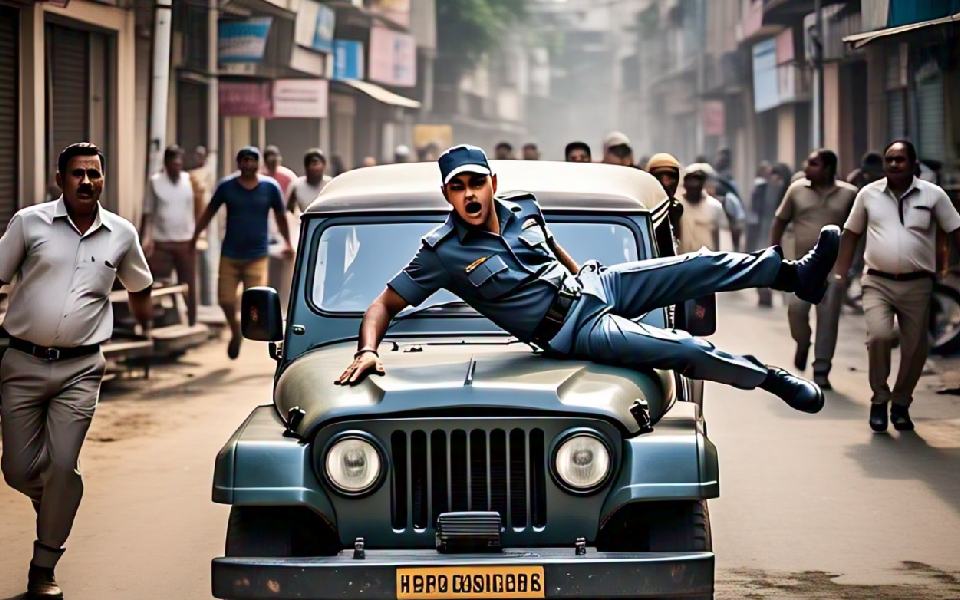 Home guard dragged for nearly 1 km on pickup jeep bonnet after it hit him in Faridabad, driver held