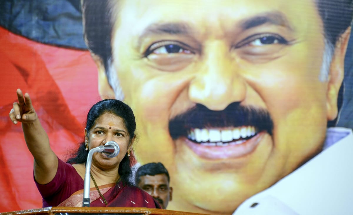 DMK won't be cowed down by ED searches against minister, says Kanimozhi