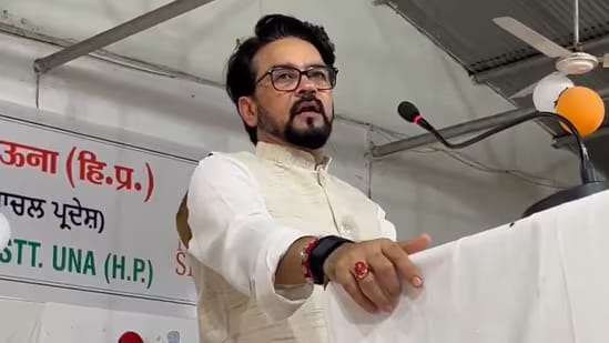 Lord Hanuman first to travel to space: Anurag Thakur to students, advises to ‘look beyond textbooks'