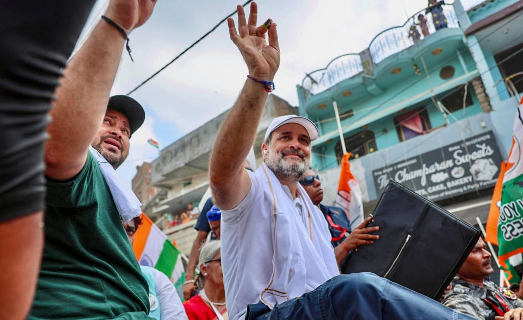 BJP, RSS, EC indulging in 'vote chori' in India, alleges Rahul Gandhi at Bihar rally