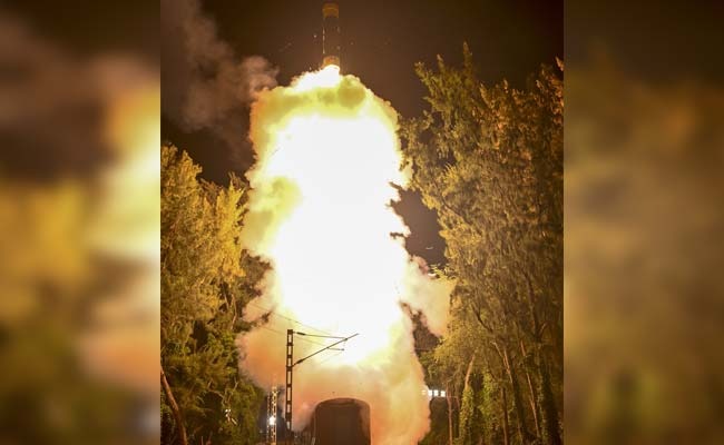 India test-fires Agni Prime missile from rail-based mobile platform