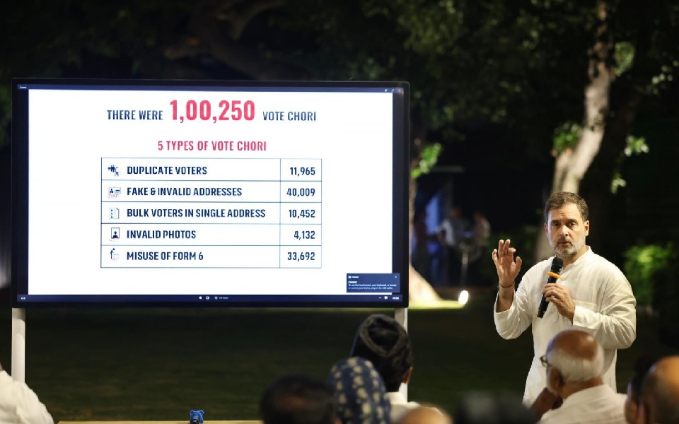 Shortfalls found in UP chief electoral officer’s response to Rahul Gandhi’s allegations: Report