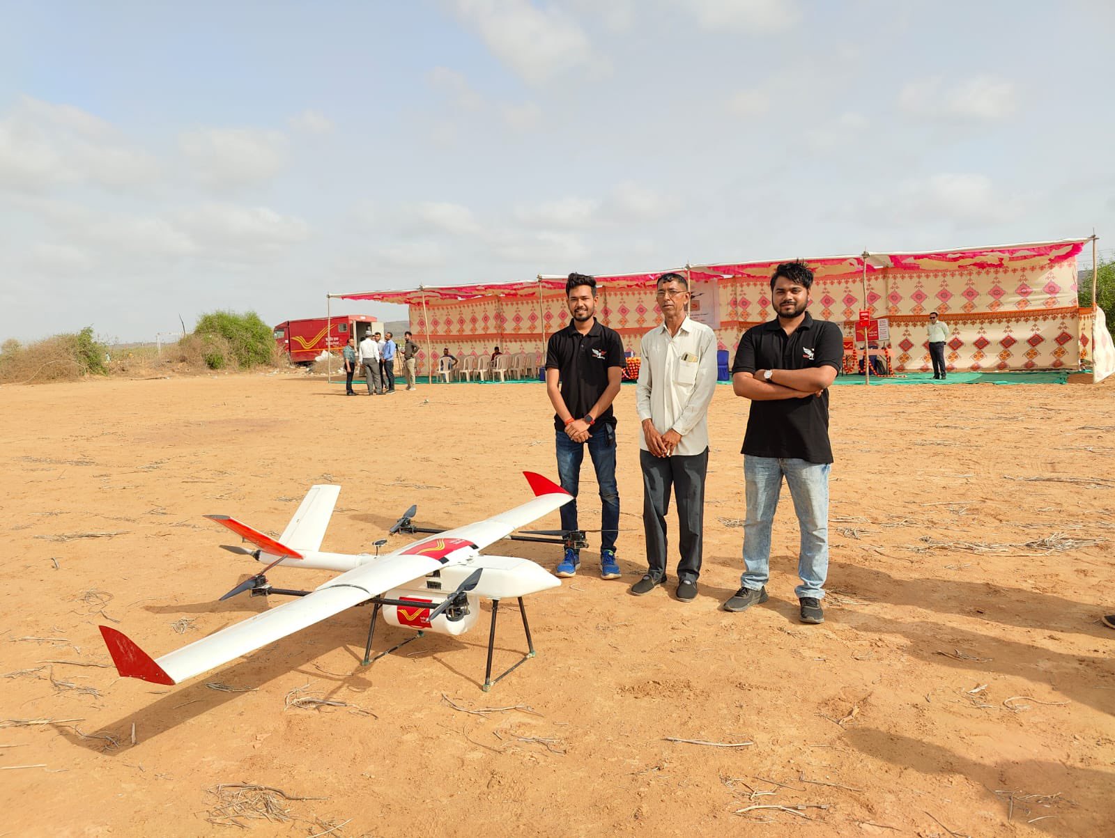 For 1st time, India Post delivers mail using drone in Gujarat under pilot project