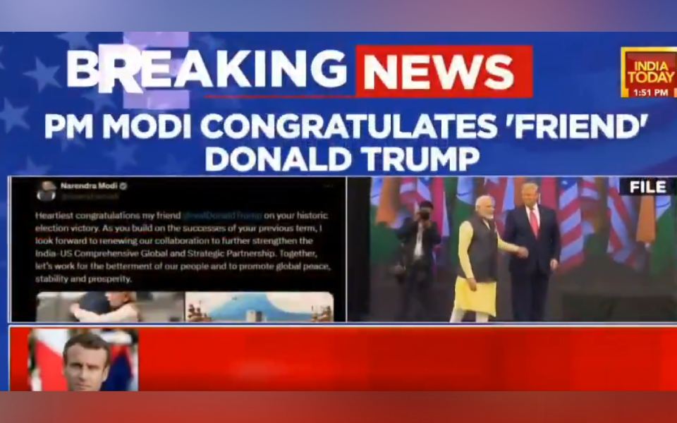 India Today news anchor reads fake statement by PM Modi on LIVE TV, video goes viral