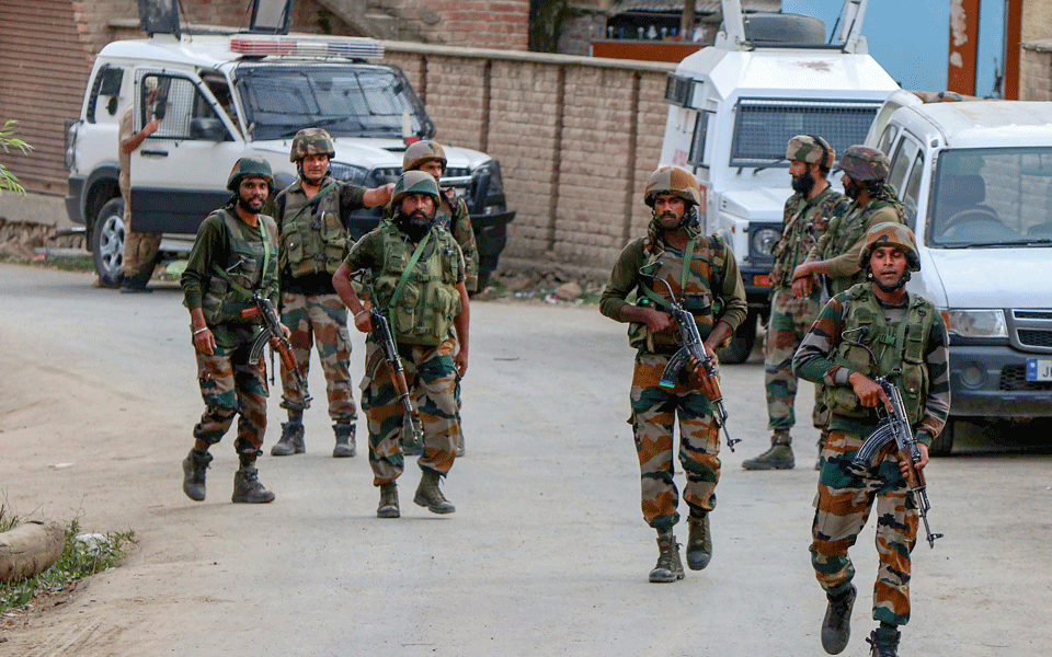  Two terrorists killed in encounter in J-K's Anantnag