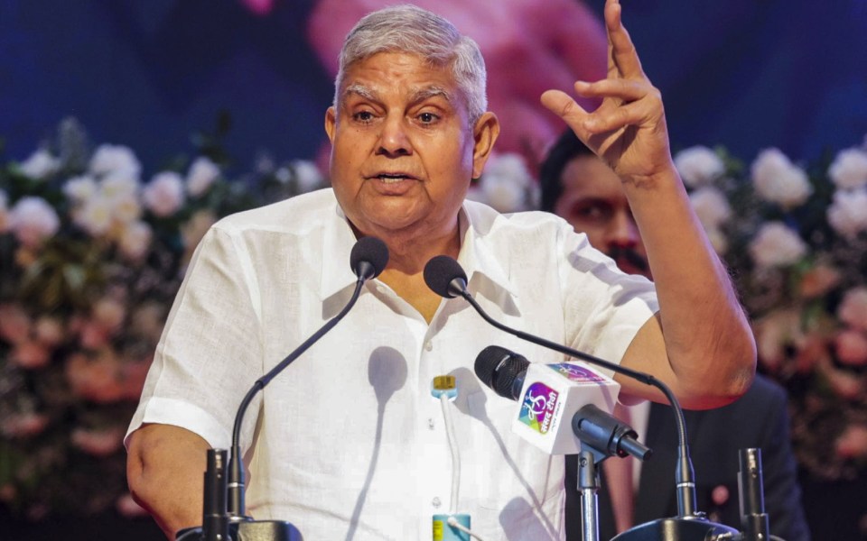 Constitutional institutions must respect boundaries to ensure mutual respect: VP Jagdeep Dhankhar