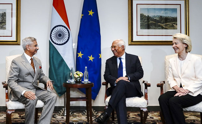 EAM Jaishankar meets EU's Costa, von der Leyen