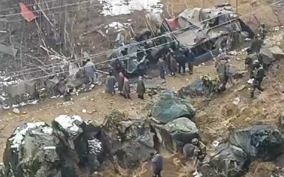 Three soldiers killed, two hurt as Army vehicle falls into gorge in J-K's Bandipora